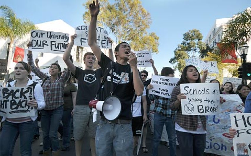 Protesting the Plight of Public Education