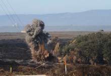 Vandenberg Personnel Discover, Detonate Bomb
