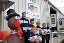 Soccer Club Score Goals for Turkeys