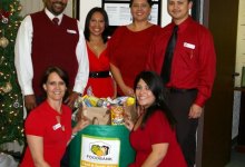 First Bank Collecting Food for Holidays