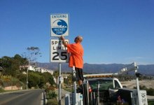 City Begins to Install Tsunami Signs