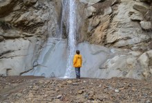 Potrero John Falls in Sespe Wilderness