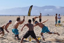 Spikeball Finds Fans in Santa Barbara