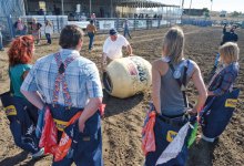 Scene in S.B.: Rodeo Clown School