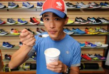 Ice Cream at the Finish Line