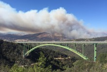 Brush Fire Off Paradise Road