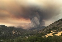 Rey Fire: Monday Evening Update