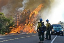 Canyon Fire Again Doubles in Size