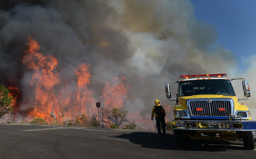 Vandenberg Beats Back Four Separate Fires