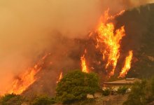 Firefighters Go Mano a Mano with Thomas at San Ysidro Creek