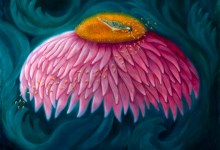 Cynthia James’s Paintings at the Botanic Garden