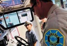 Junior Sailor Learns the Ropes at Harbor Patrol Headquarters