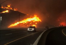 Hill Fire Closes 101 near Camarillo Springs