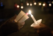 Transgender Day of Remembrance Vigil Held at Courthouse