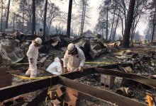 Santa Barbara County Search and Rescue Returns from Camp Fire