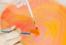 Suminagashi Marbling Art Workshop