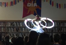 LED Hula Hoop Show with Kat D