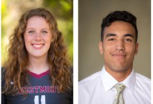 Athletes of the Week: Cassidy Rea and Justin Bessard