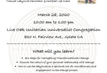 The Spirituality of Change – A Workshop