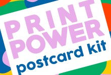 PRINT POWER Postcard Kit