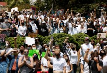 Photo Gallery | Thousands at Santa Barbara Courthouse Protest the Murder of George Floyd