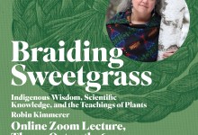 UCSB MCC Lecture: “BRAIDING SWEETGRASS” with author Robin Kimmerer
