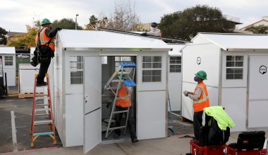 Tiny Pallet Homes To House Homeless Underway in Isla Vista