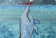 Painted Cabernet Virtual Class: “Whale Kiss” – Zoom