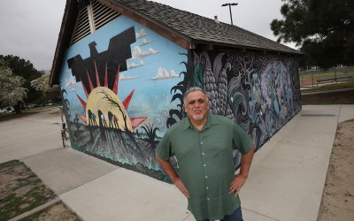 Past and Future Collide over Ortega Park Murals