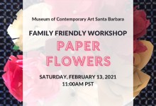 Zoom Event: Family Friendly Workshop | Paper Flowers