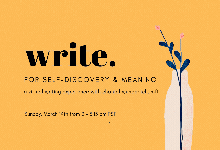 Online Event: Write for Self-Discovery & Meaning