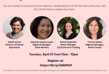 CALM Together Community Virtual Conversation