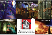 the House of Clues Escape room and Virtual Reality
