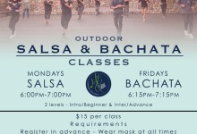 Bachata Dance Class in The Park!