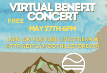 Free Virtual Benefit Concert for Foothills Forever