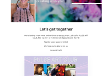Virtual Event: PULSE ART CLUB Sponsored by JBR Visuals l SAVM
