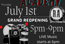 ROCKSHOP ACADEMY GRAND RE-OPENING