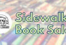 Friends of the Library Sidewalk Book Sale