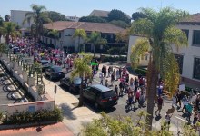 Thousands March in Santa Barbara to Protect Reproductive Rights
