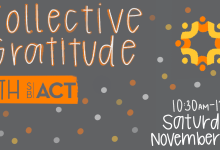 Virtual Gathering: Celebrate Gratitude with SB ACT!