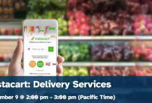 Virtual: Delivery Services: Instacart and Online Shopping