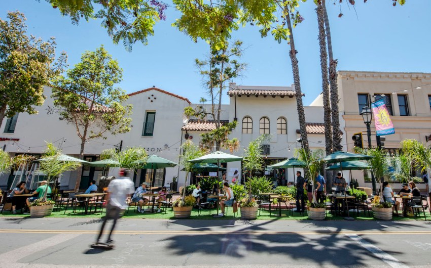 Santa Barbara Will Keep Its Downtown Parklet Experiment Going, for Now