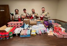 Deputies Bring Holiday Cheer to Hedges House of Hope in Isla Vista