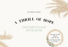 Christmas Eve Eve Service | Thursday December 23rd