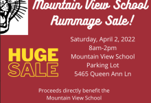 Mountain View School Rummage Sale | April 2nd