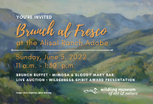 Brunch al Fresco & 2022 Wilderness Spirit Award