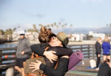 Yoga on Stearn’s Wharf
