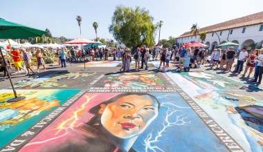 I Madonnari Festival Drew Huge Crowds