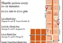 Free Trolley Service for Fiesta Historical Parade￼