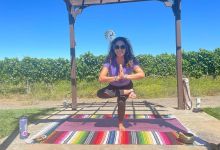 Yoga in the Vineyard